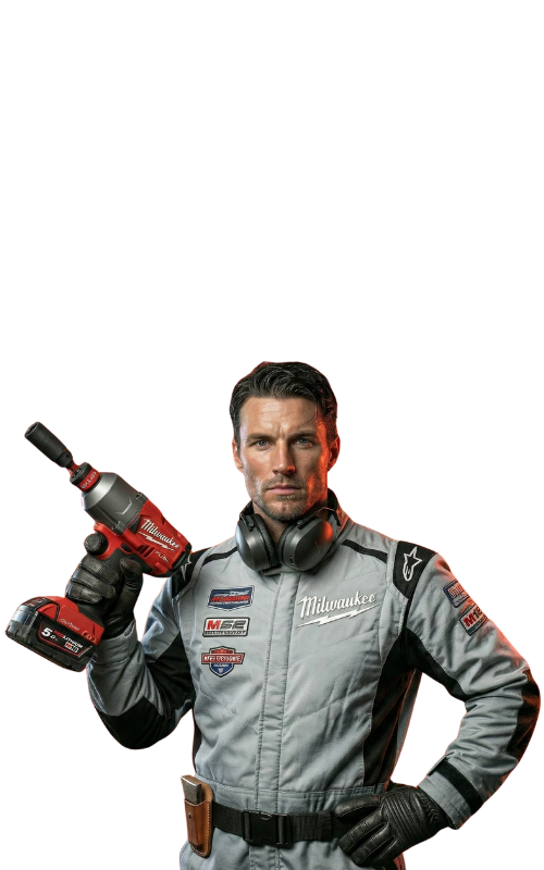 KFZ-Profi testet Milwaukee Schlagschrauber in Werkstatt Memmingen