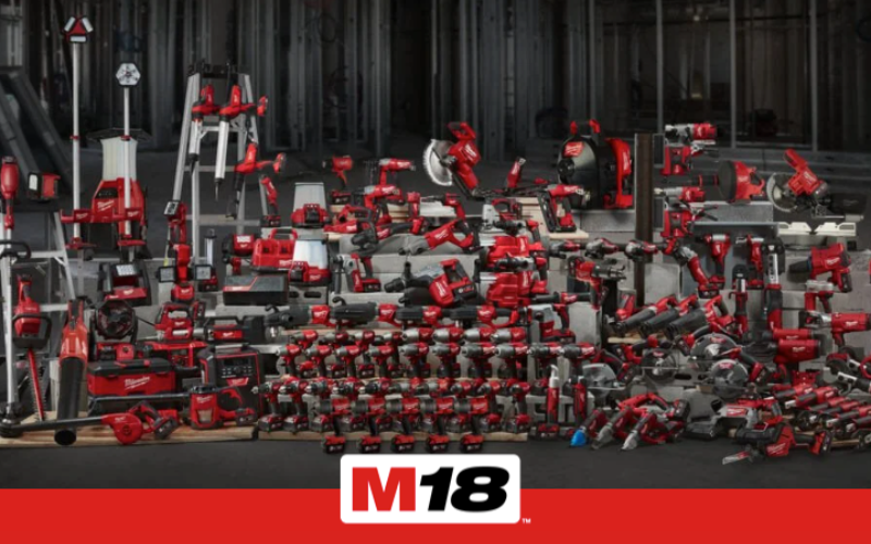 Milwaukee M18 – Kraftvolles 18V Akku-System